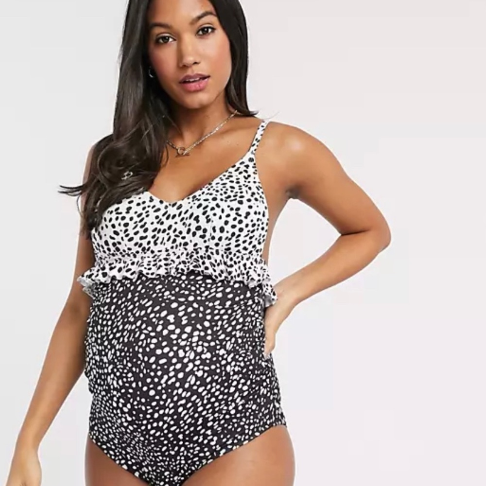 NWT ASOS Maternity One Piece Bathing Suit US 4
